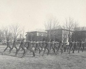 Boys' Wand Drill — Frances Benjamin Johnston