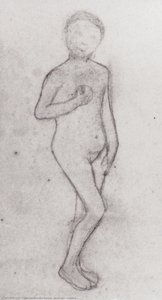 Nude Girl Standing — Paula Modersohn-becker