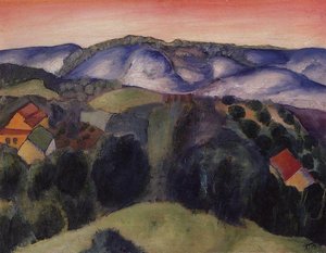 Neighborhoods Khvalynsk — Kuzma Petrov-vodkin