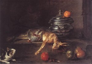 The Silver Tureen — Jean-baptiste-siméon Chardin