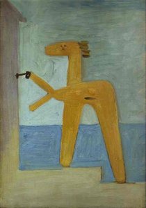 Bather Opening A Cabin — Pablo Picasso