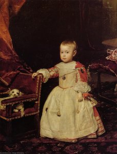 Prince Philip Prosper, Son Of Philip Iv — Diego Velázquez, Baroque
