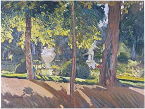 Gardens Of La Granja — Joaquín Sorolla Y Bastida