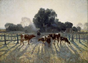 Spring Frost — Elioth Gruner