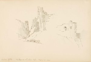 Castle Gate, Rio Grande Western Railroad — George Elbert Burr