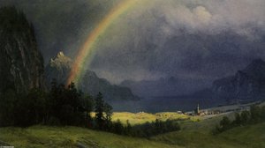 After The Shower — Albert Bierstadt
