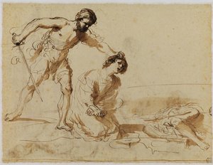 Martyrdom Of Saints John And Paul (verso) — Guercino