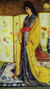 La Princesse Du Pays De La Porcelaine — James Abbott Mcneill Whistler