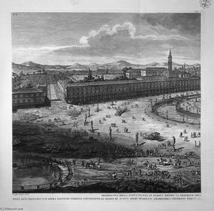 Perspective Of New Square In Padua — Giovanni Battista Piranesi