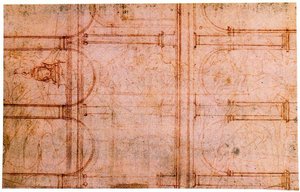 Architectural Study — Antonio Allegri Da Correggio