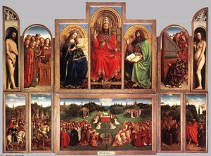 The Ghent Altarpiece (wings Open) — Jan Van Eyck