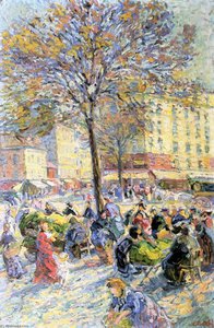 Market On The Corner Of The Faubourg — Nicolas Tarkhoff