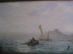 Welsh Coastal Scene — George Stanfield Walters