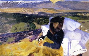 My Daughter's Convalescence (also Known As Maria In El Pardo) — Joaquín Sorolla Y Bastida