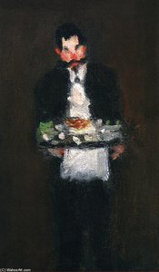 The Waiter — Robert Henri