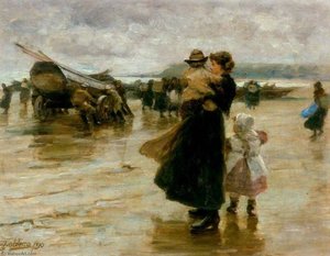 Hauling The Boats — Robert Jobling