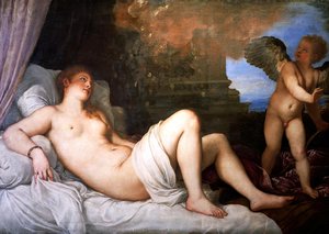 Danae And The Shower Of Gold — Titian, Baroque Renaissance