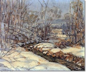 Sunny Brook Easter Morning — Edward Willis Redfield
