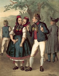 German Costume Chur-hessen And Der Schwalm