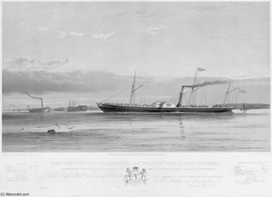 The 'countess Of Ellesmere' And 'weaver' Iron Steam Vessels