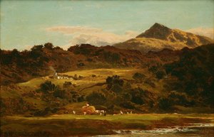 MOEL SIABOD FROM THE LLUGWY BELOW CAPEL CURIG