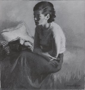 Portrait Of Mina — Raphael Soyer