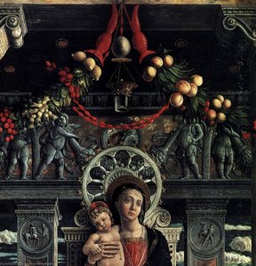 San Zeno Polyptych (detail) — Andrea Mantegna, Basilica Di San Zeno, Verona