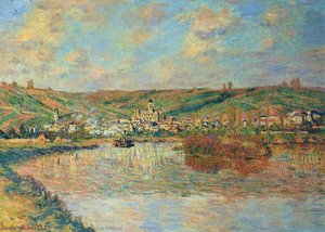 Late Afternoon In Vetheuil — Claude Monet