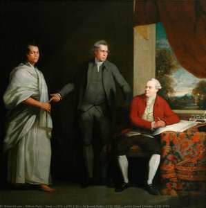 Omai (c.1753–c.1776 1777), Sir Joseph Banks (1743–1820), And Dr Daniel Solander (1736–1782) — William Parry