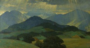 Keswick Mountains — Charles John Holmes