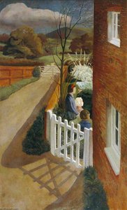 Air Raid Warning — Gilbert Spencer