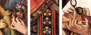 The Madonna Of Canon Van Der Paele (detail) — Jan Van Eyck, Early Netherlandish
