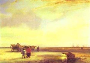 Boulogne Sands — Richard Parkes Bonington, Romanticism