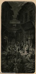 Dark Horse Lane, Billingsgate — Paul Gustave Doré, Romanticism