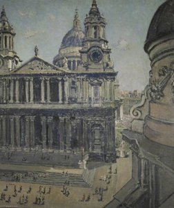 St Paul's Cathedral, London — Paul Ayshford Methuen, Impressionism