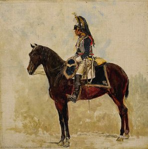 A Cuirassier — Jean-louis Ernest Meissonier