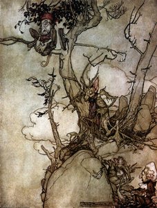 Rip Van Winkle 48 — Arthur Rackham