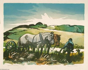 Upland Meadow — Ernest W Watson