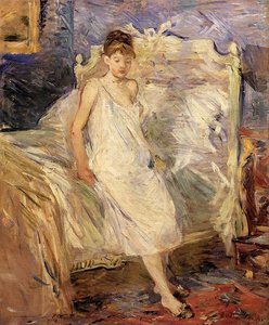 Getting Up — Berthe Morisot