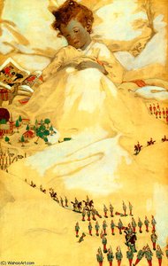 The Land Of Counterpane — Jessie Willcox Smith