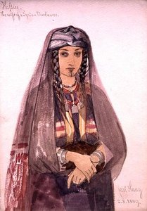 Hassin, The Wife Of A Syrian Bedawee — Carl Haag