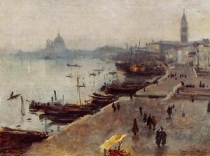Venice In Grey Weather — John Singer Sargent