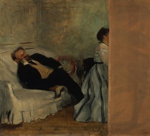 Monsieur Et Madame Edouard Manet — Edgar Degas, Impressionism
