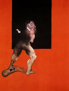 Study From The Human Body, 1987 — Francis Bacon, Expressionist Abstraction