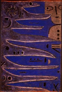 El Gris Y La Costa — Paul Klee, Abstract Expressionism