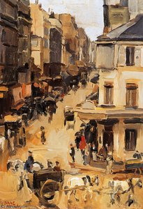 Rue Clignancourt — Isaac Lazarus Israels