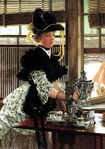 Tea Time — Jacques Joseph Tissot