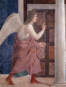 10. Annunciation (detail) — Piero Della Francesca