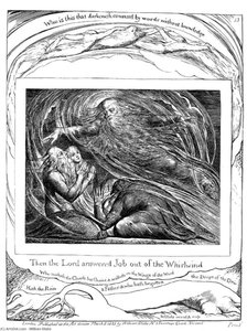 The Lord Answering Job Out Of The Whirlwind 1 — William Blake