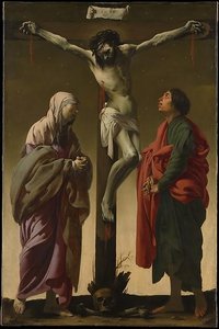 The Crucifixion With The Virgin And Saint John — Hendrick Terbrugghen